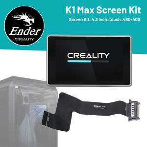 CREALITY Original K1 또는 MAX 4.3인치 풀 컬러 터치 스크린 키트 디스플레이 케이블 3d 프린터 부품 480