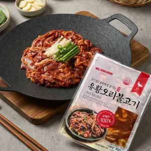 양념 오리주물럭 국내산 오리 불고기 500g 1팩