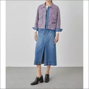 [올리비아로렌] HC04 트위드 자켓 이월상품,이월자켓,편한자켓,부모님선물용,선물 (S45642241)