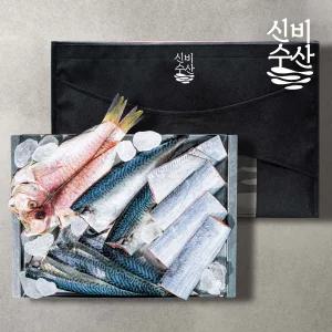 신비수산 제주 생선 선물세트 1.25kg (갈치300g+고등어150g*5팩+참옥돔200g)