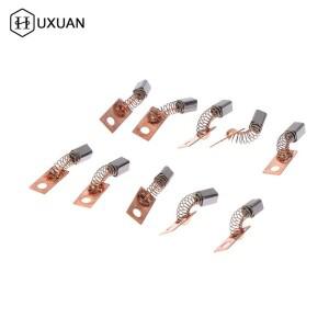 전기 모터 카본 브러시 치과 연삭기 교체 마이크로 핸드피스 3x3x4.5mm 10개