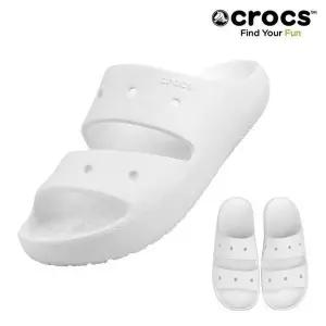 [크록스]슬리퍼 클래식 샌들2.0 209403-100 화이트 911113