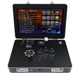 40S 1인 바탑 게임기 10인치 E 가방형 8800 빨강 1인바탑 옛날 오락실게임기