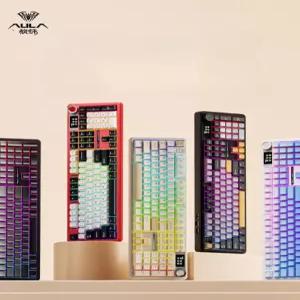 독거미 아우라 f108 기계식 블루투스 3모드 키보드 무선 바다축 저소음