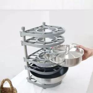 높이 정리대 보관 조절 후라이팬 냄비 싱크 하부장