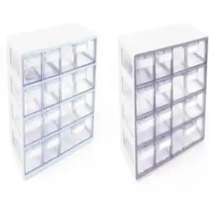 멀티박스 12단 수납함 데스크보관함 칸막이연필정리함 볼펜꽂이