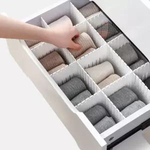 양말 파티션 인테리어 속옷 트레이 수납함 정리함 서랍 플라스틱 칸막이 장 잘라쓰는