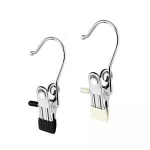 초강력 논슬립 외걸이 집게 50개 만능 옷걸이 미끄럼방지 집게 걸이 모자걸이 바지걸이 치마걸이 외집게