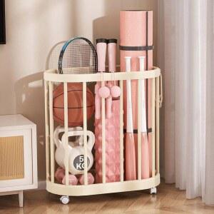 폼롤러 보관함 홈트 정리 소도구 수납 요가매트 손잡이 정리함