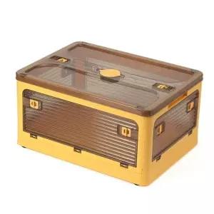 폴딩 리빙박스 39L 옐로우 옷수납함 인형 (KYR-WFB26D4)