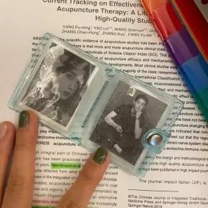 스티커북 YI077345 샤이니블루 미니앨범 띠부띠부씰 띠부띠부씰