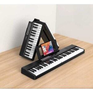 접이식 피아노 롤피아노 연습 표준 파워키보드 전자 휴대용 접히는피아노 61건반