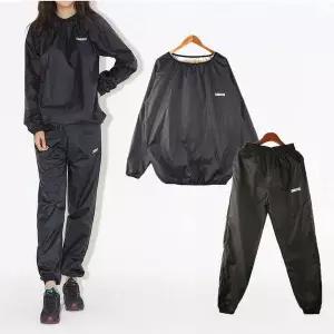 트레이닝 밴딩 때 헬스복 운동할 땀복 세트 입는