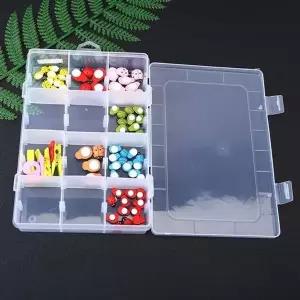 네일아트 낚시 비즈 태클박스 케이스 DIY 액세서리-WFIVRHE