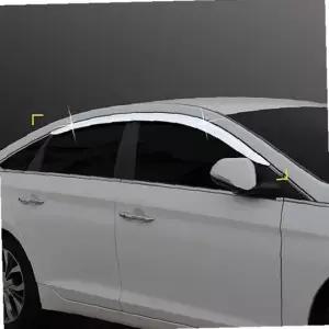 LF소나타 (2014) 크롬윈도우바이저 썬바이저 빗물몰딩