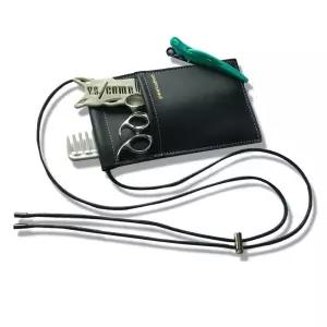 도구 가위집 블랙 디자이너 출장가방 미용 정리함 헤어