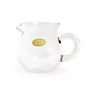 치카오 내열유리 숙우 원형 100cc 찻물식힘 유리숙우 유리컵 필터컵 유리주전자 붕규산 내열강화유리 다기