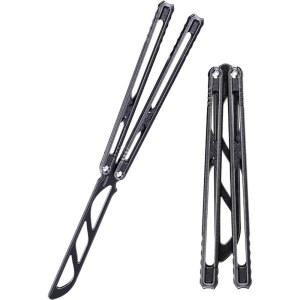 나발리스 캐년 발리송 트레이너 블레이드 미국 나이프 깎지 도구 뒤집기 없음 연습 핸들 나비 둔기 스테인리스 가장자리 않음 NABALIS 배송