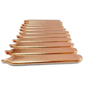 순수 구리 CPU GPU RAM 히트 파이프 튜브 노트북 라디에이터 쿨러 플랫 싱크 컴퓨터 직송 60mm-300mm 1 개