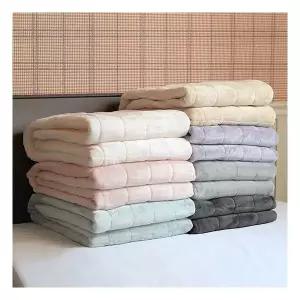 아망떼 소울메이트 플란넬 극세사 고정밴드 침대패드 SS/Q균일가 212006