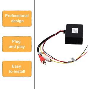 VW Dynaudi 호환o Skoda Kodiaq-A52R 용 자동차 스테레오 대부분의 광섬유 라디오 디코더 증폭기 어댑터 박