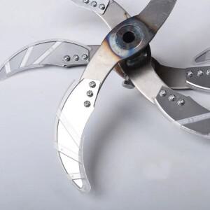 [호환제품] 농업 과일  야채 분쇄기 4/6 블레이드 번식 커터  드릴 쵸퍼 거위 치킨 피드 잔디