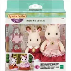 [콩심팥심]장난감 드레스업 인형 실바니안패밀리 세트 타운
