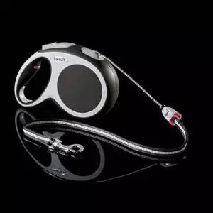 1p M 강아지 목줄 코드타입 자동리드줄 5m 강아지용품 차콜 리드줄