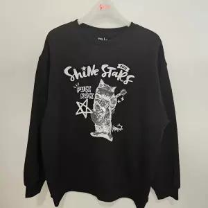 [보리보리/소이]레트로 캣 맨투맨티 25f0452bk 여아/주니어용 가을상품