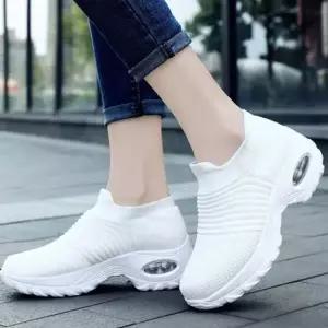 여자 데일리 런닝 운동화 간편한 착용 워킹 슬립온 여성키높이슬립온 슬립온 워킹화