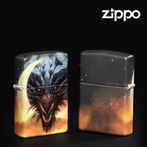 글로우 인더다크 야광처리 48934 DRAGON GLOW 지포라이터