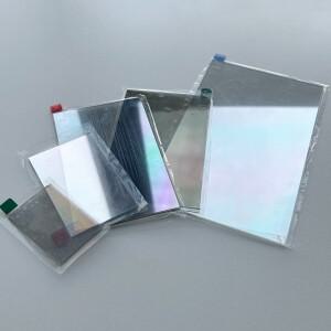 120X75mm 단열 유리 렌즈 열 절연 편광판 LCD 프로젝터 수리 교체 DIY