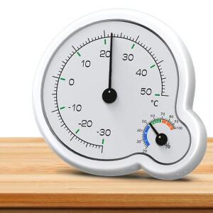 아날로그 온도 게이지 가정용 벽 책상 온도계, 습도 모니터, 명확한 체중계 정확한