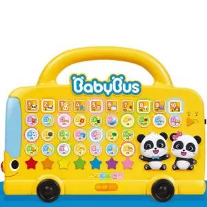 한글패드 장난감 노래하는 어린이 학습 베이비버스 놀이기구 도구 유아 완구