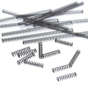 20Pcs 65Mn 와이어 직경 0.2 / 0.3mm 압축 스프링 리턴 마이크로 릴리스  강철 실린더 코일 소형