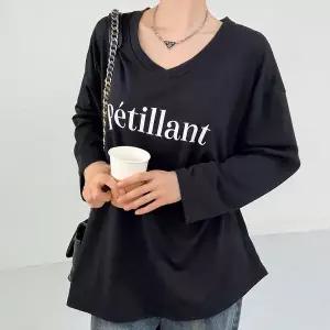 [하프클럽/]빅사이즈 601 페틸란트가오리핏티셔츠 DBAV247