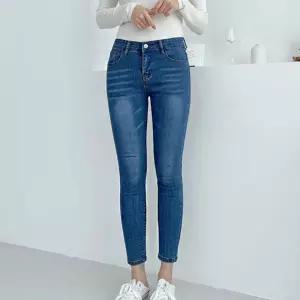 청바지 데님팬츠 여성 빅사이즈 스키니진 스판소재