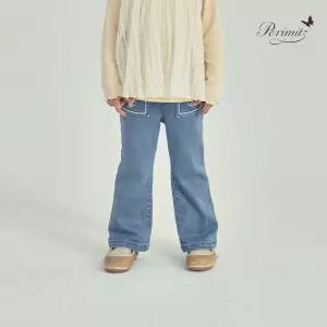 페리미츠 여아 자수 벨버텀팬츠 유아 키즈 부츠컷청바지 P2531Q2601 CJ