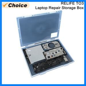 RELIFE TO3 13인치 노트북 수리 다기능 보관함 LCD 스크린 마더보드 나사 칩 부품 보관 정리함