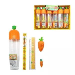 [셀러에이드]당근짱 혼합 12개 필기구 문구세트 단체선물 학용품