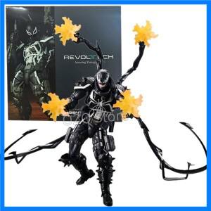 에이전트 독 액션 피규어 Kaiyodo Revoltech 입상 Marvel Pvc 이동식 컬렉션 유진 톰슨 코 모델 장난감 Gfi