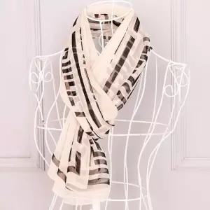 쉬폰 롱 스카프 여성 중년 여름 가벼운