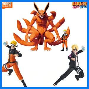 블로키즈 나루토 액션 피규어 우즈마키 보루토 장난감 우즈마키 나루토 쿠라마 조립 모델 챔피언 클래스 애