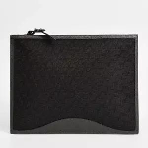 MUST IT_루부탱 피푸치 테크노 여성 클러치백 블랙 3215101 E438