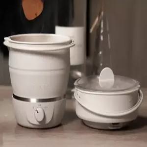 접이식 미니 라면 포트 전기 쿠커 멀티 해외 여행용