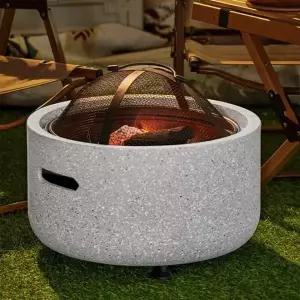 스톤 화로대 캠핑 핫텀 화롯대 실내 바베큐 그릴