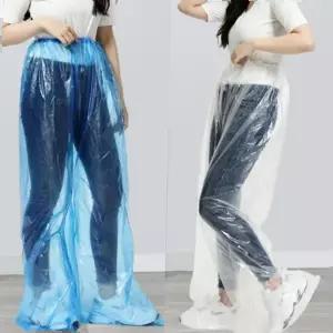 일회용 방수 팬츠 비닐 커버 우비 바지