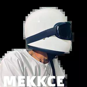 빈티지 풀페이스 헬멧 글라스파이버 스쿠터용 남녀공용