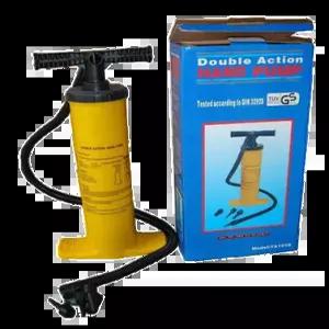 대형 수동 펌프 튜브 고무보트 4L 공기주입기 에어매트 양방향