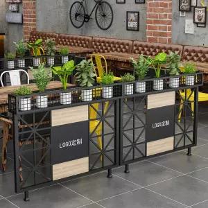 철제 파티션 인테리어 매장 가드 플랜트 칸막이 카페 레스토랑